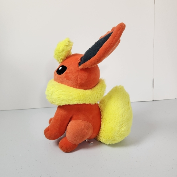 Vintage Flareon Pokemon Plush 3rd Round 1997 Nintendo Tag - Picture 4 of 9